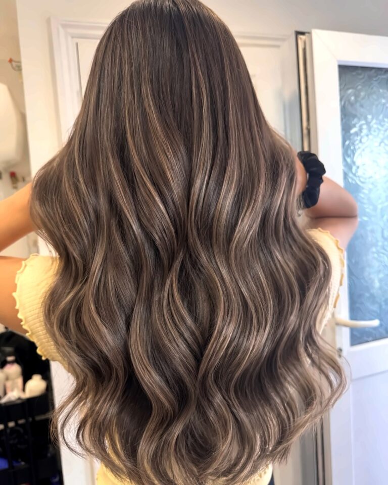 Long bronde signature balayage by Hair By Neetu